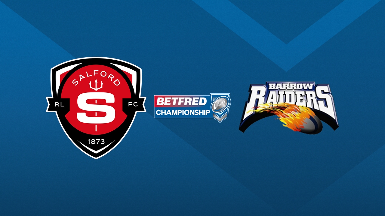 Salford RLFC vs Barrow Raiders poster