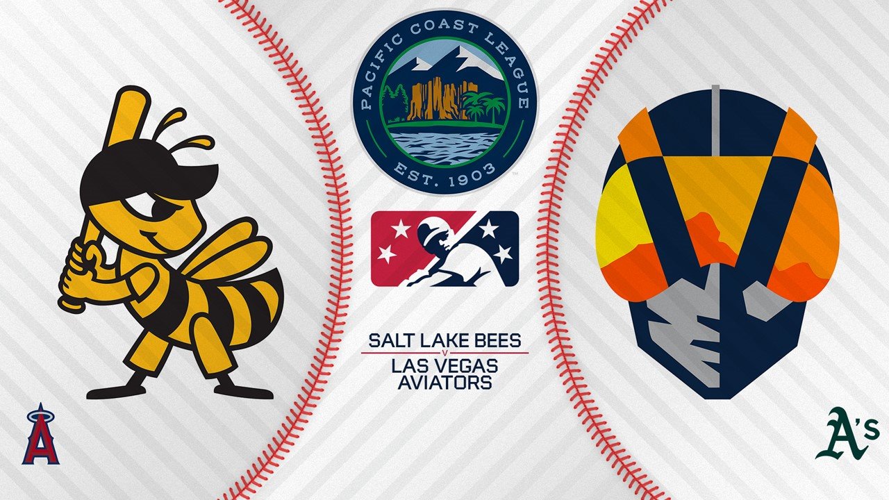 Salt Lake Bees vs Las Vegas Aviators poster