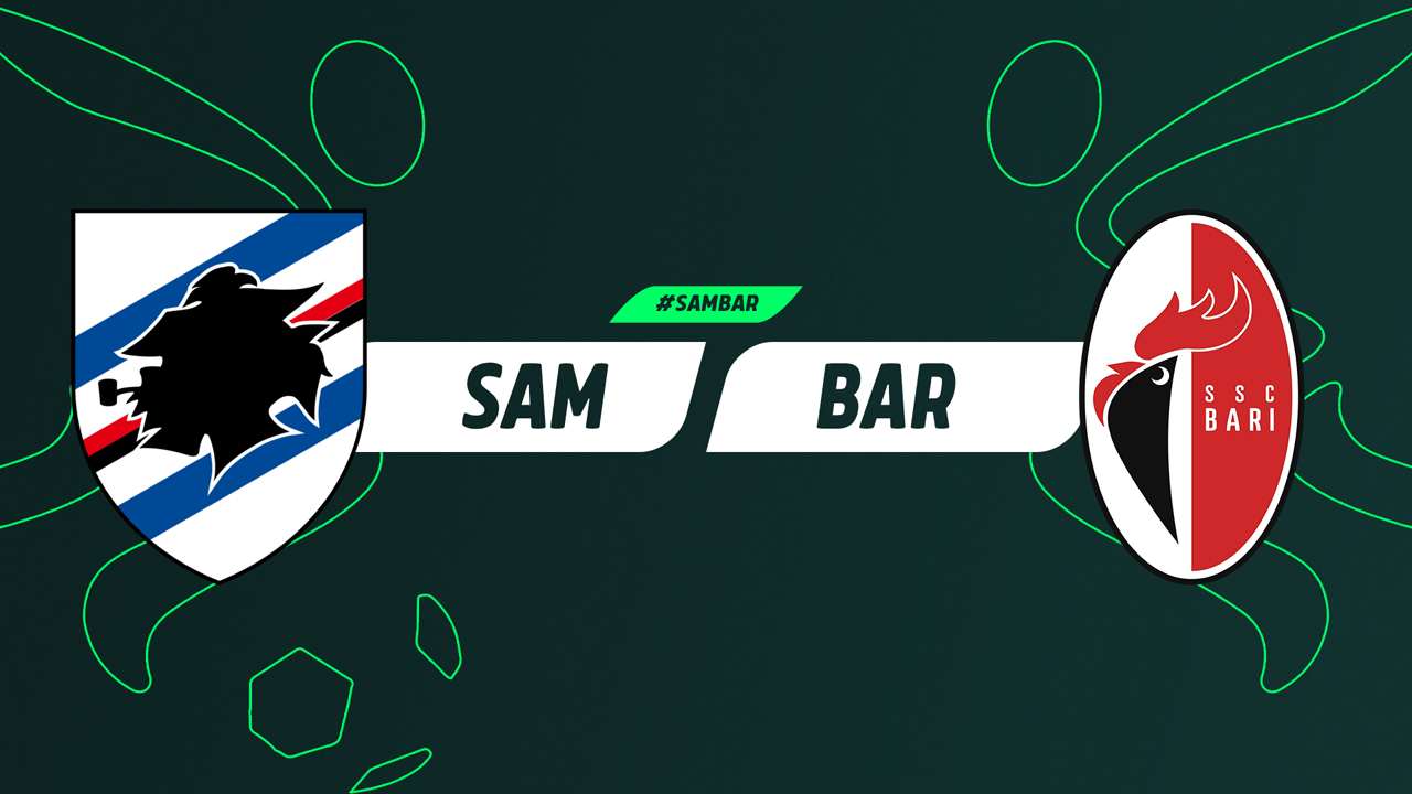 Sampdoria vs Bari poster