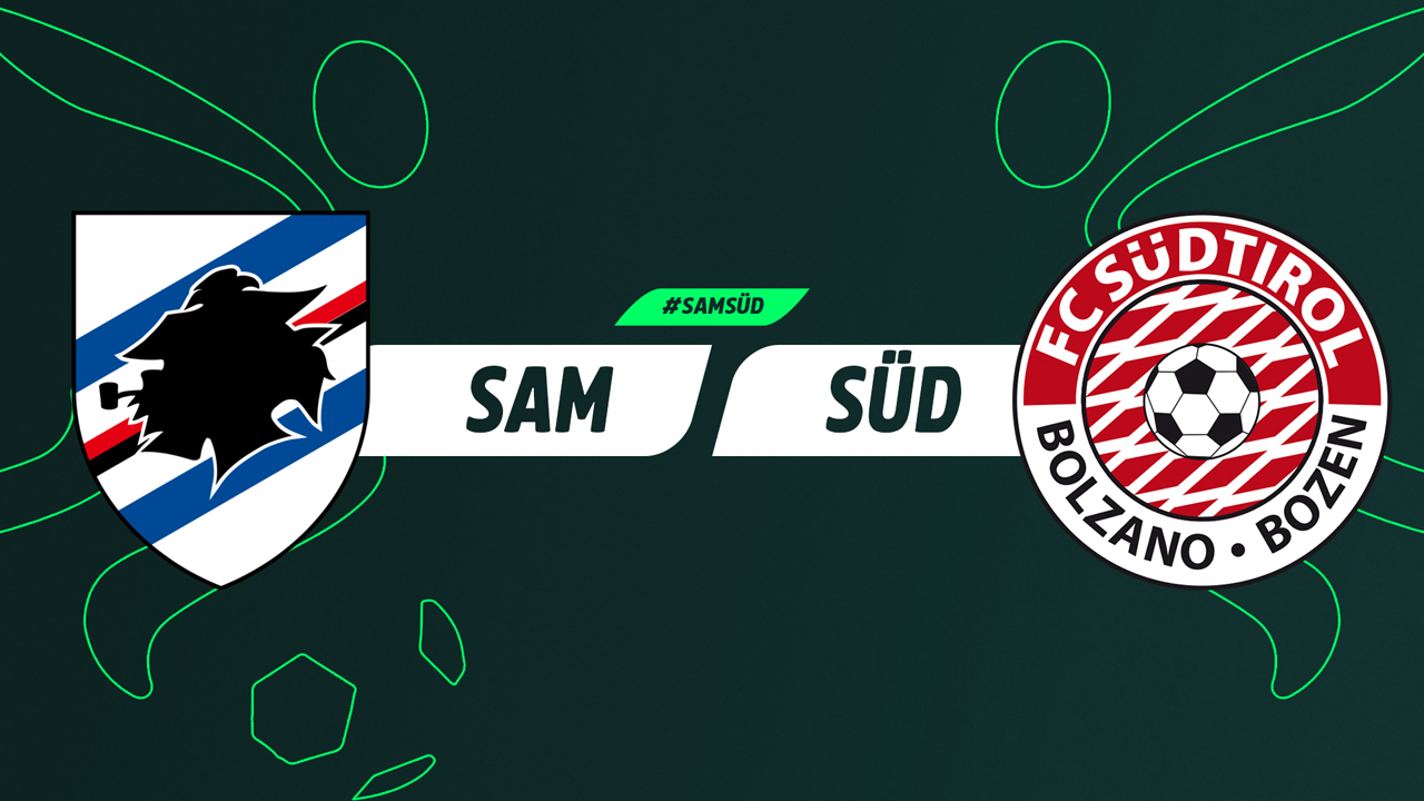 Sampdoria vs Südtirol poster