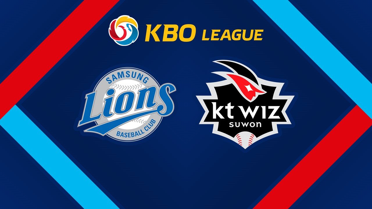 Samsung Lions vs KT Wiz poster