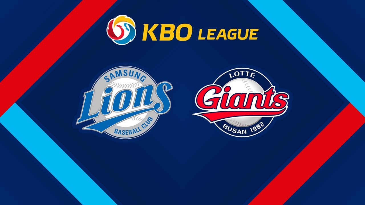 Samsung Lions vs Lotte Giants poster