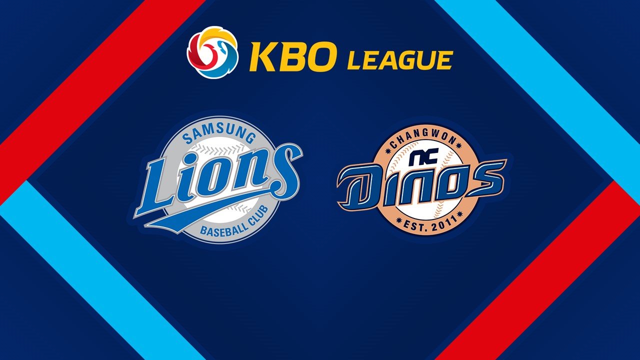 Samsung Lions vs NC Dinos poster