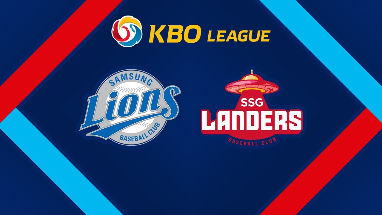 Samsung Lions vs SSG Landers poster