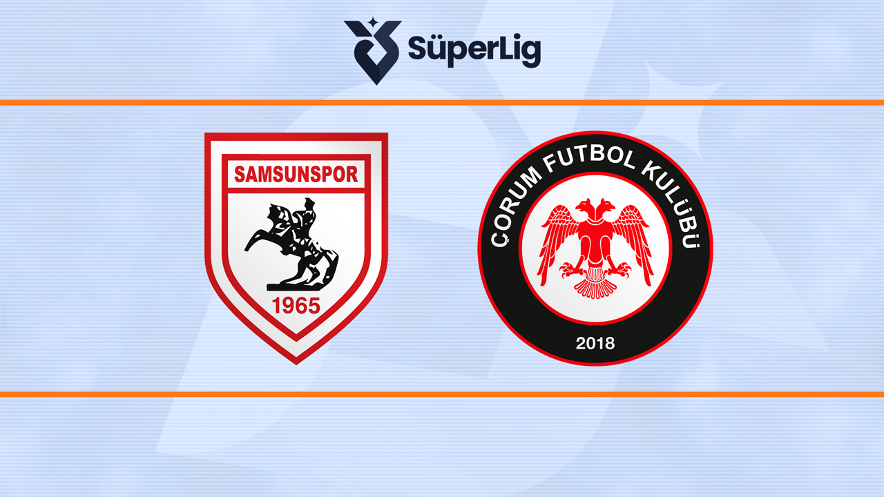 Samsunspor vs Çorum poster