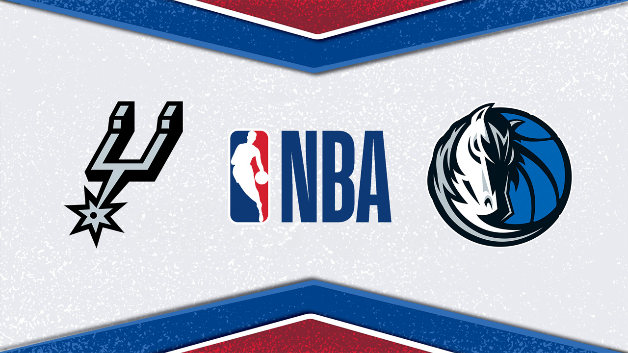 San Antonio Spurs vs Dallas Mavericks poster