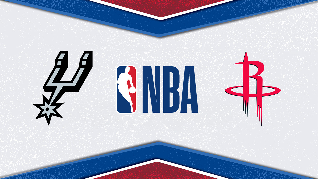San Antonio Spurs vs Houston Rockets poster