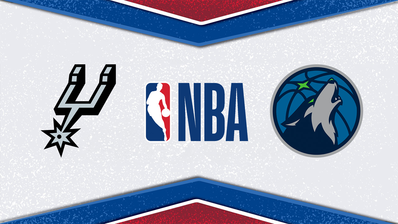 San Antonio Spurs vs Minnesota Timberwolves poster