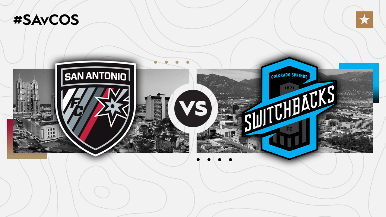 San Antonio vs Colorado Springs Switchbacks poster