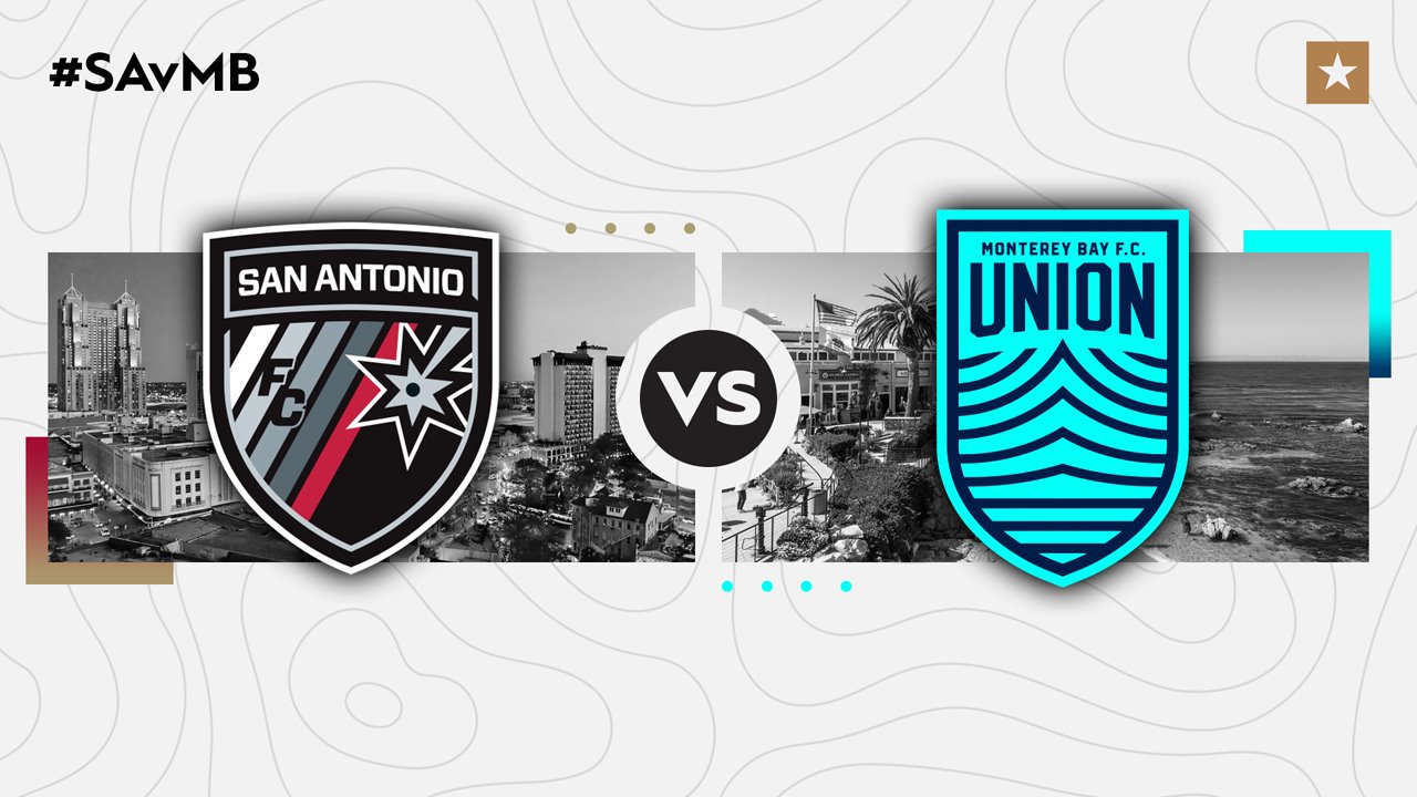 San Antonio vs Monterey Bay FC poster