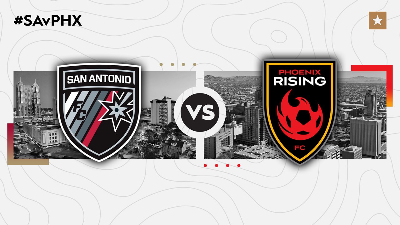 San Antonio vs Phoenix Rising poster