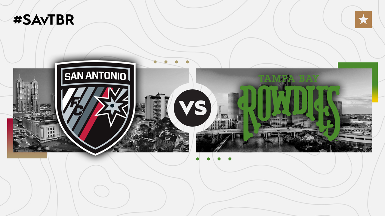 San Antonio vs Tampa Bay Rowdies poster