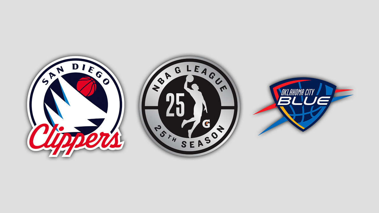 San Diego Clippers vs Oklahoma City Blue poster