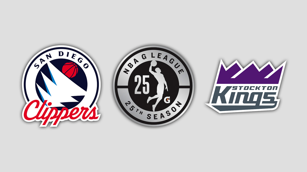 San Diego Clippers vs Stockton Kings poster