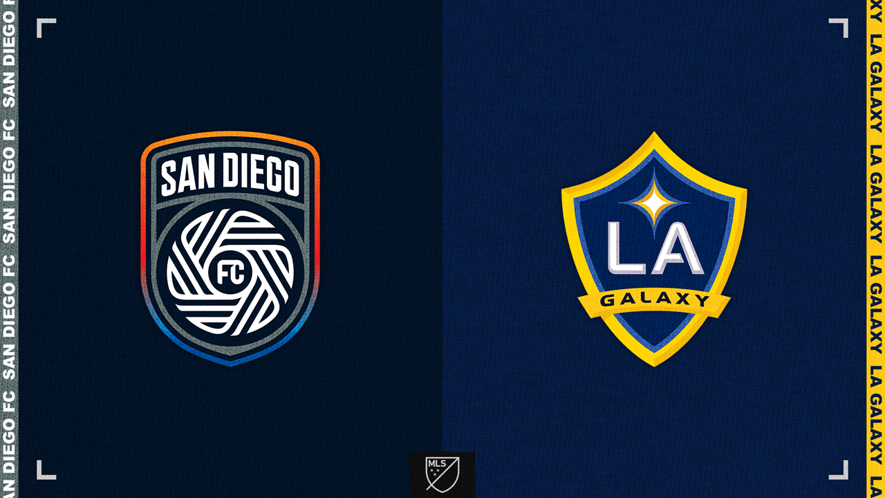 San Diego FC vs LA Galaxy poster
