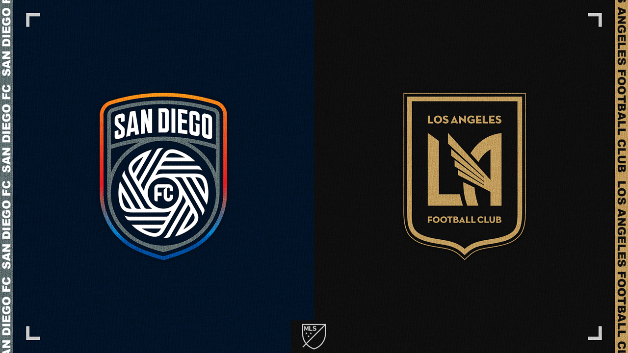San Diego FC vs Los Angeles FC poster