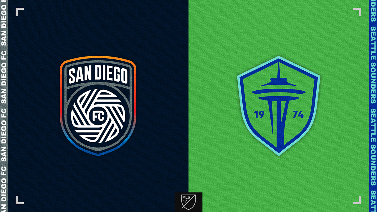 San Diego FC vs Seattle Sounders poster