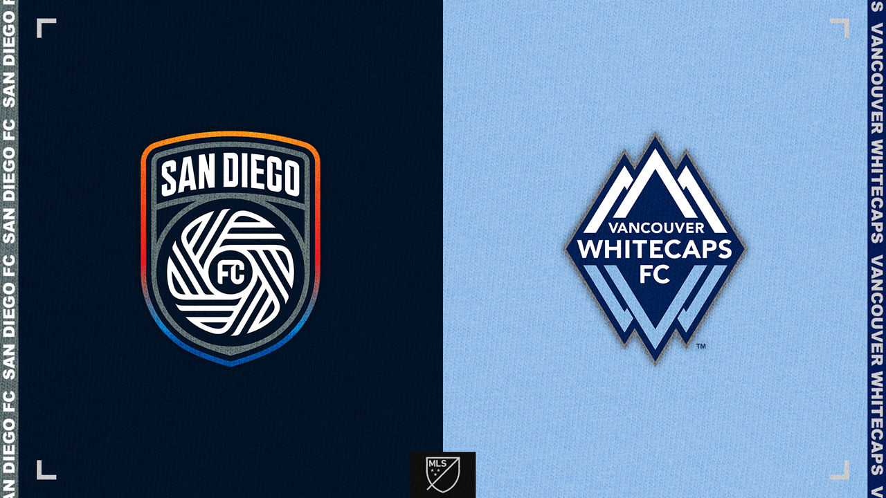 San Diego FC vs Vancouver Whitecaps poster