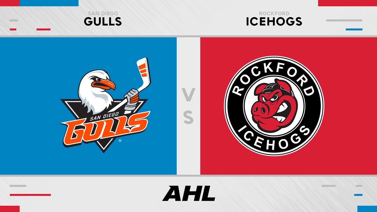 San Diego Gulls vs Rockford IceHogs poster