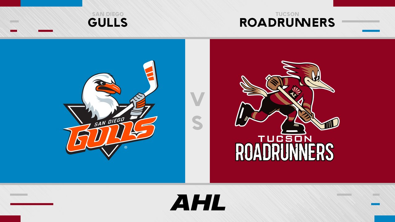 San Diego Gulls vs Tucson Roadrunners poster