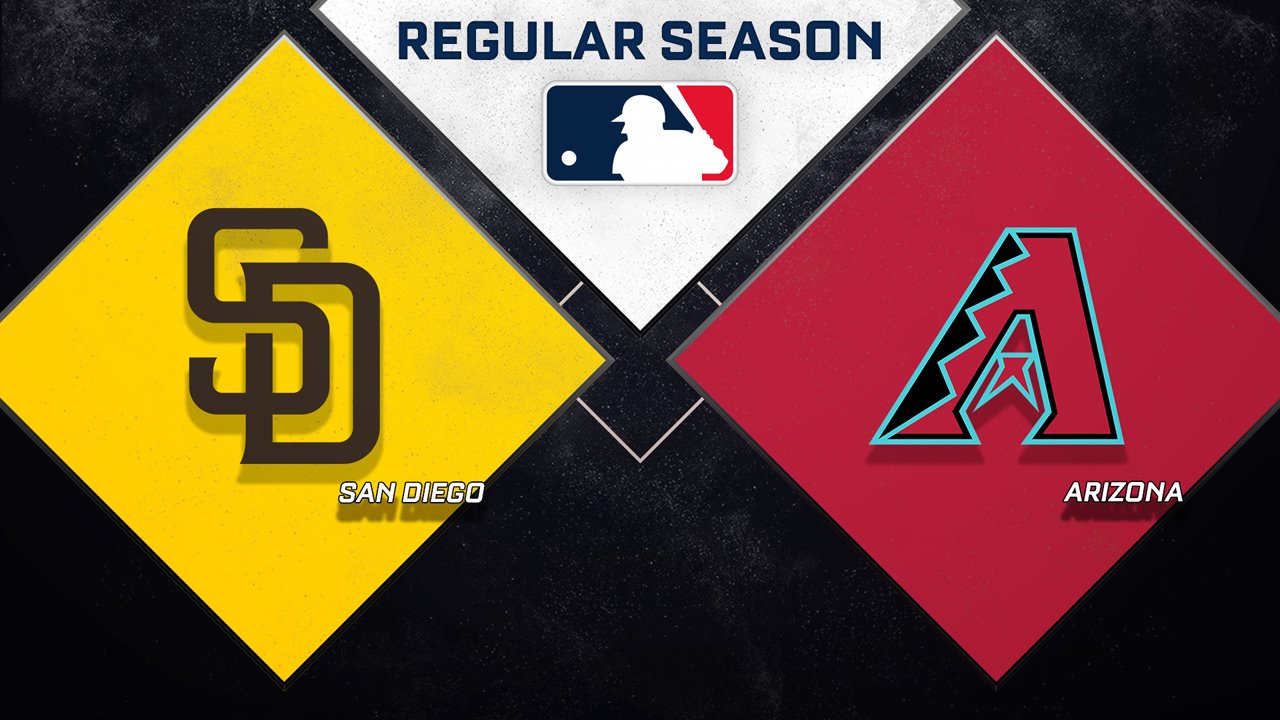 San Diego Padres vs Arizona Diamondbacks poster