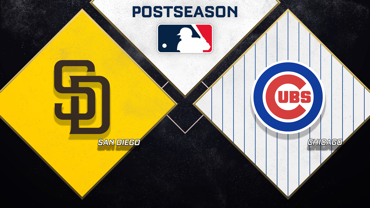 San Diego Padres vs Chicago Cubs poster