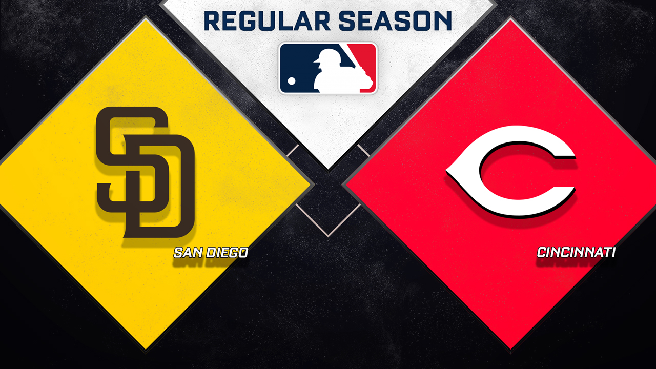 San Diego Padres vs Cincinnati Reds poster