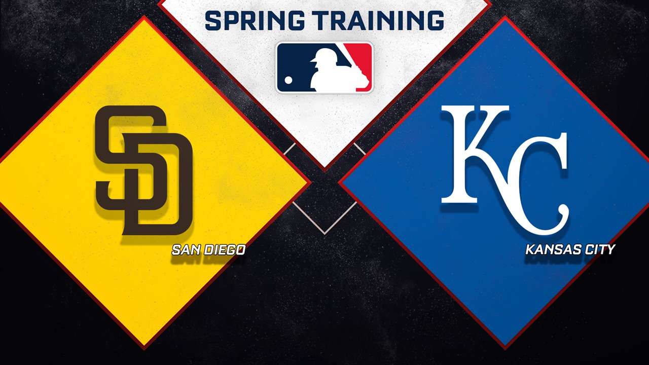 San Diego Padres vs Kansas City Royals poster