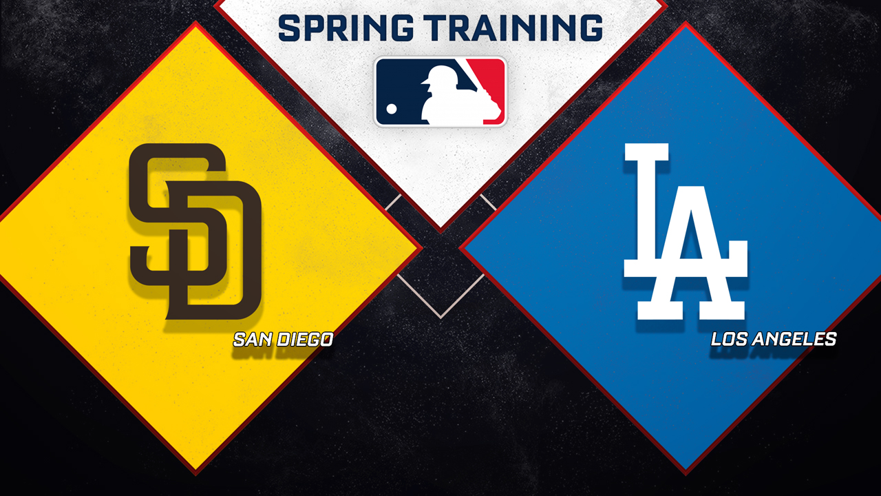 San Diego Padres vs Los Angeles Dodgers poster