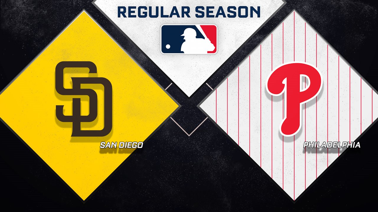 San Diego Padres vs Philadelphia Phillies poster