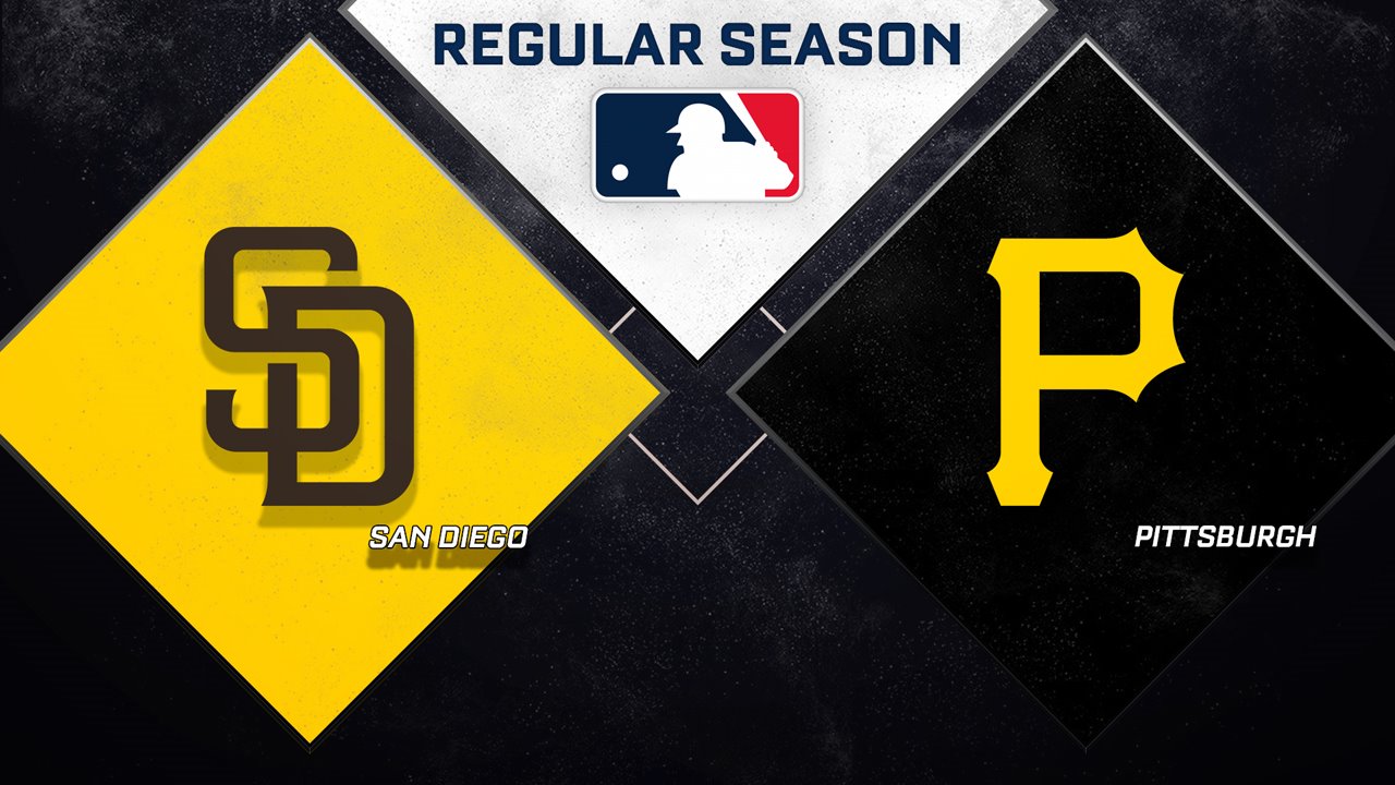 San Diego Padres vs Pittsburgh Pirates poster