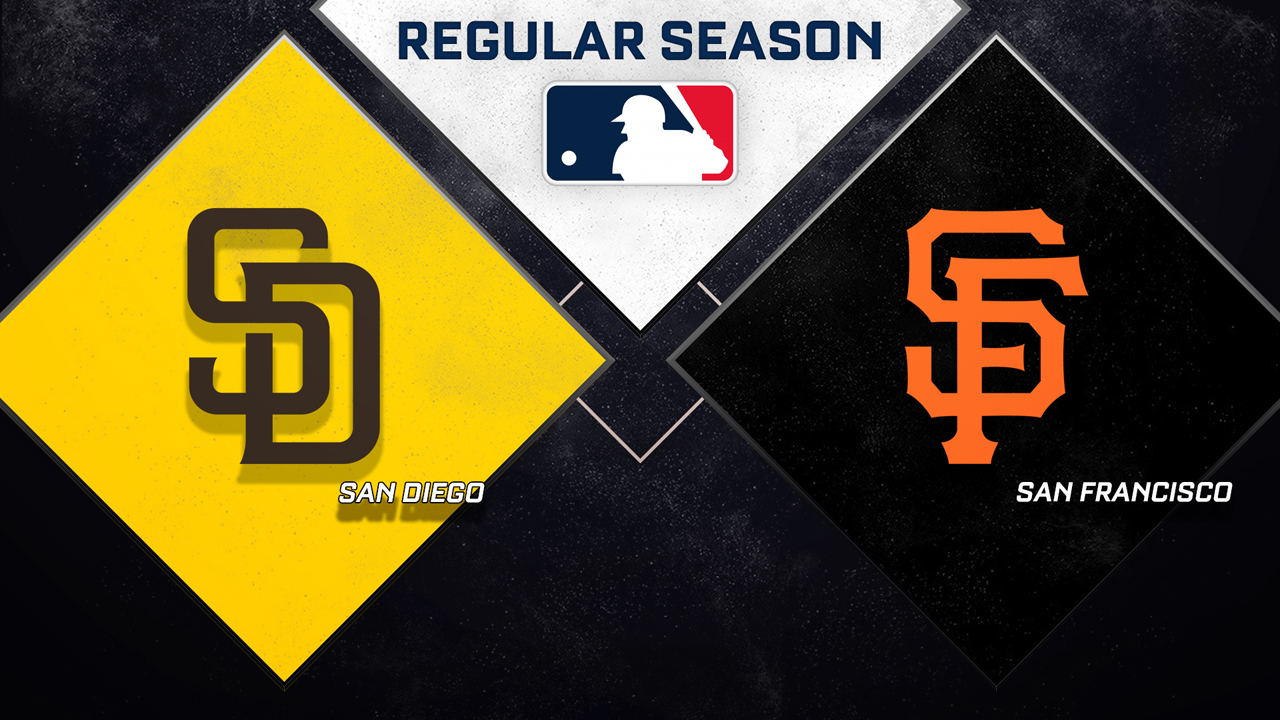 San Diego Padres vs San Francisco Giants poster