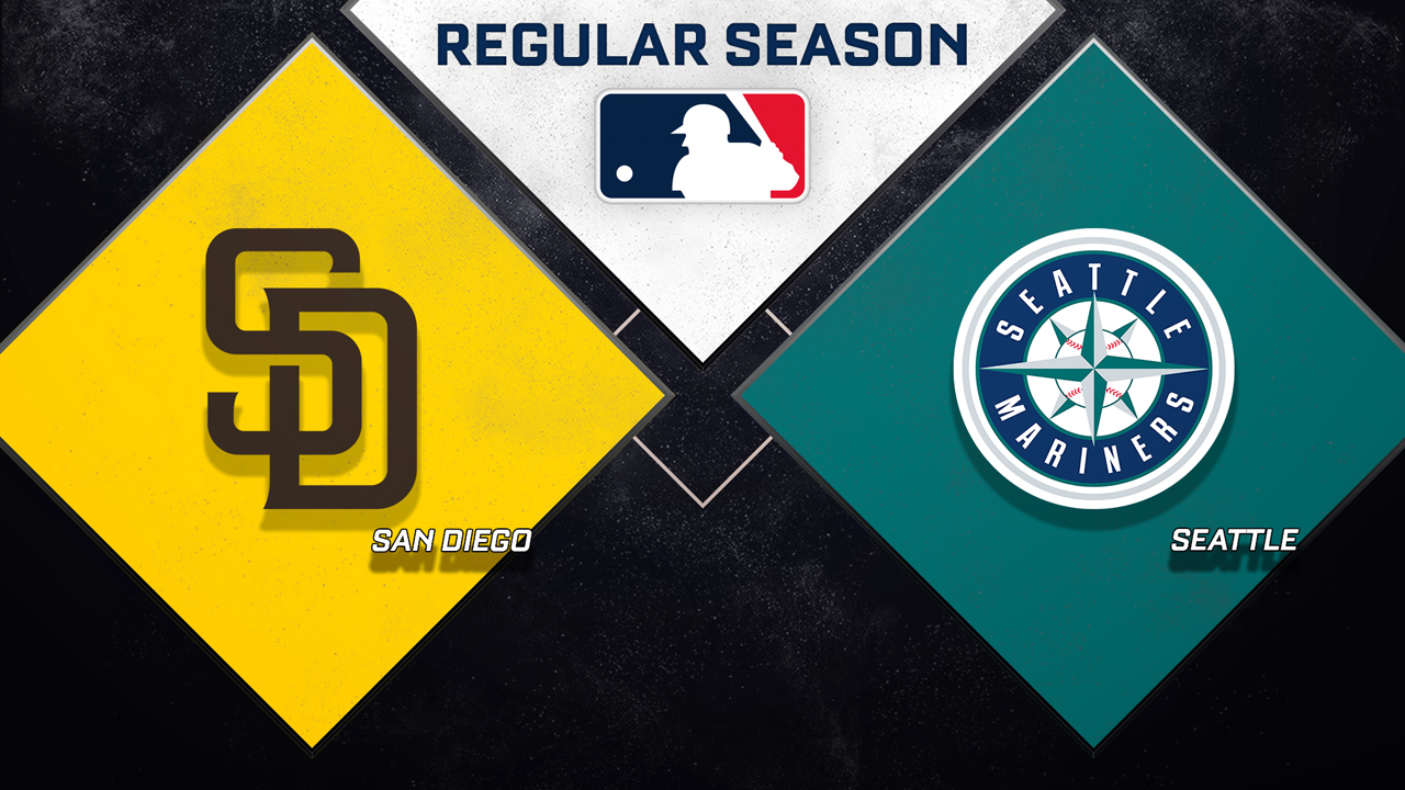 San Diego Padres vs Seattle Mariners poster