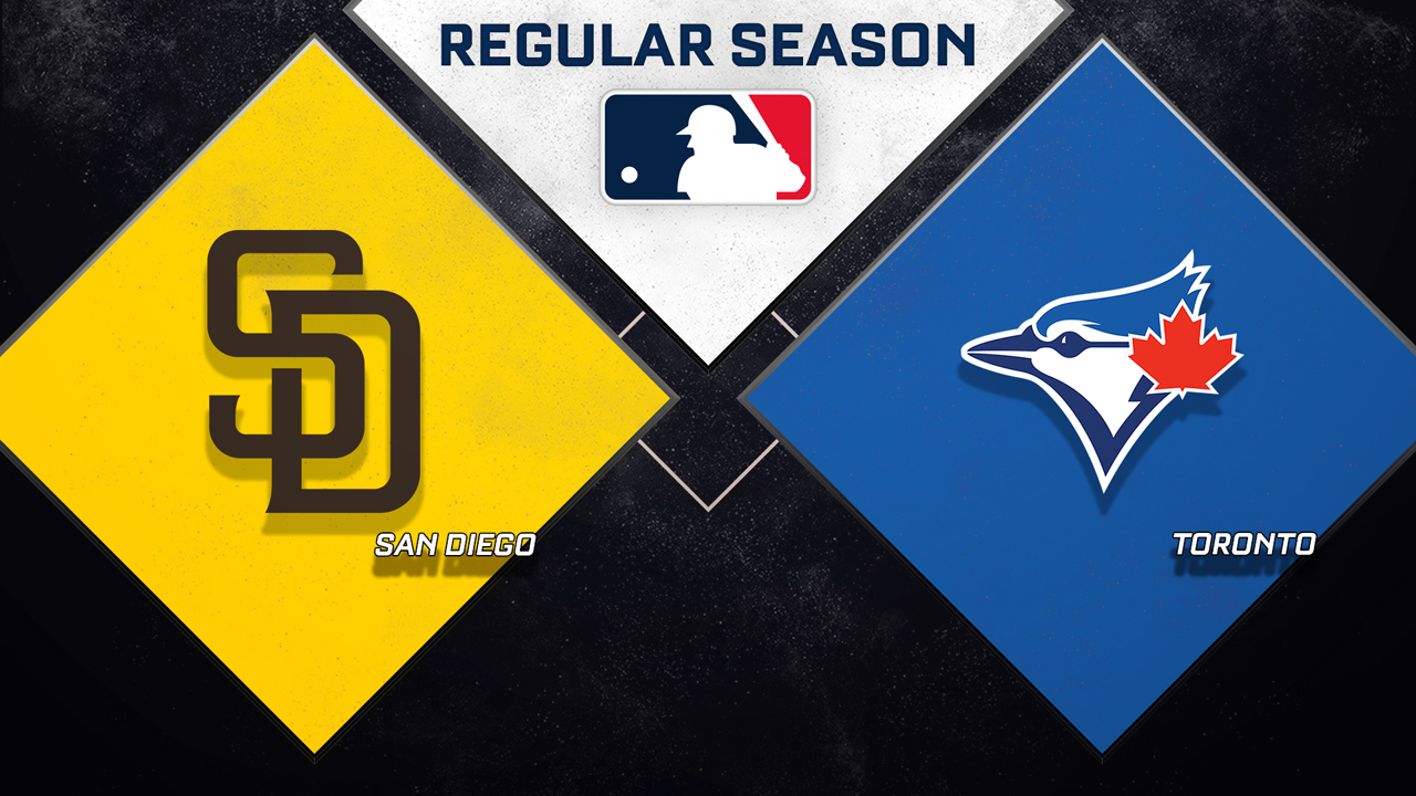 San Diego Padres vs Toronto Blue Jays poster