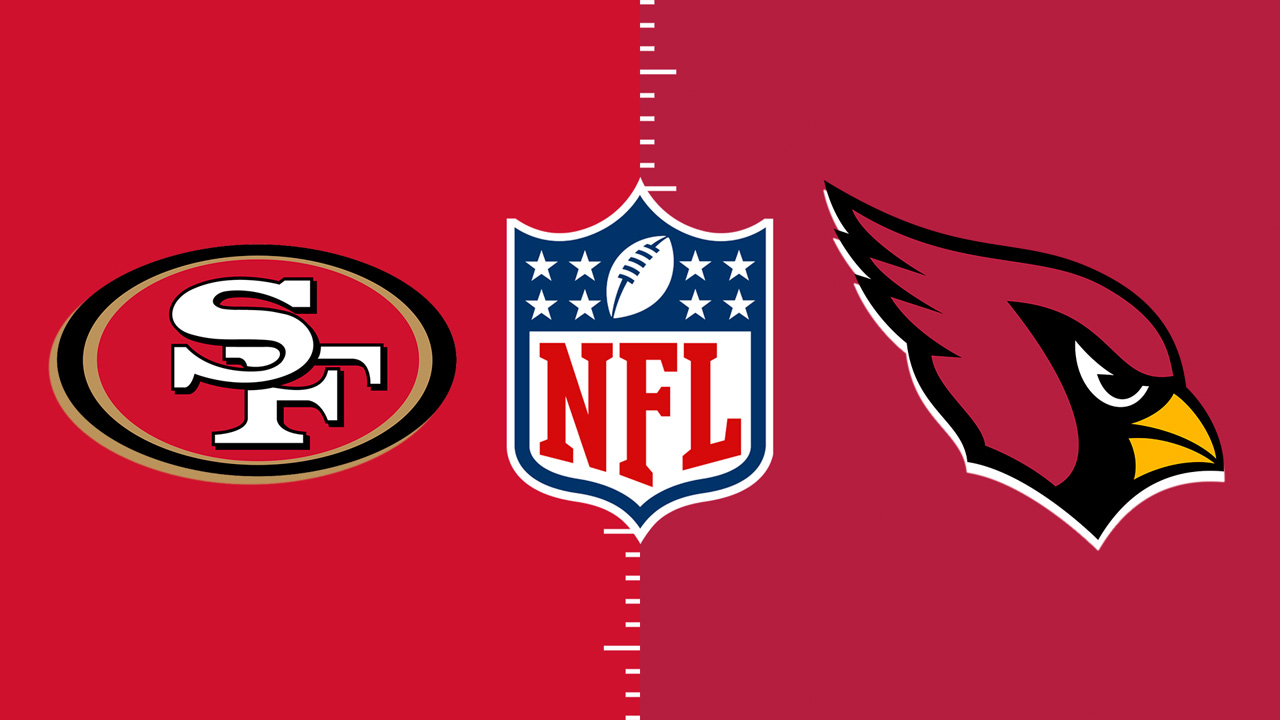 San Francisco 49ers vs Arizona Cardinals poster