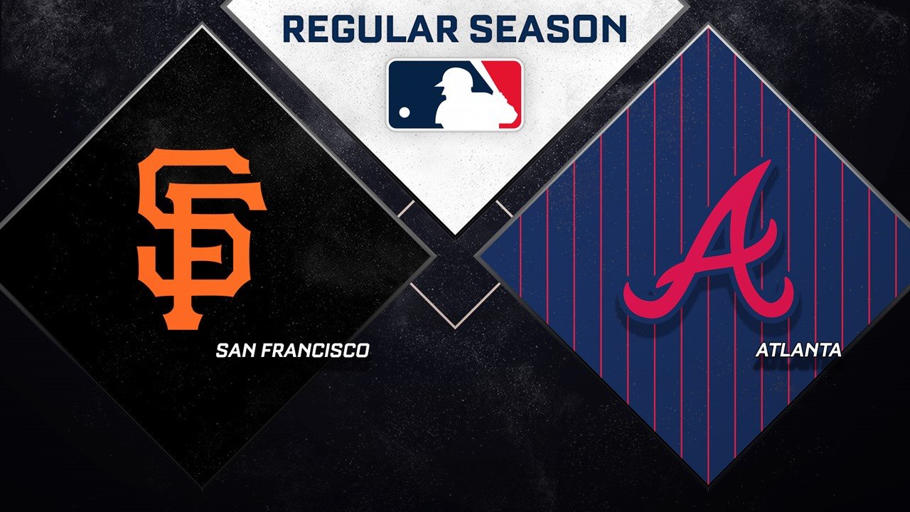 San Francisco Giants vs Atlanta Braves poster