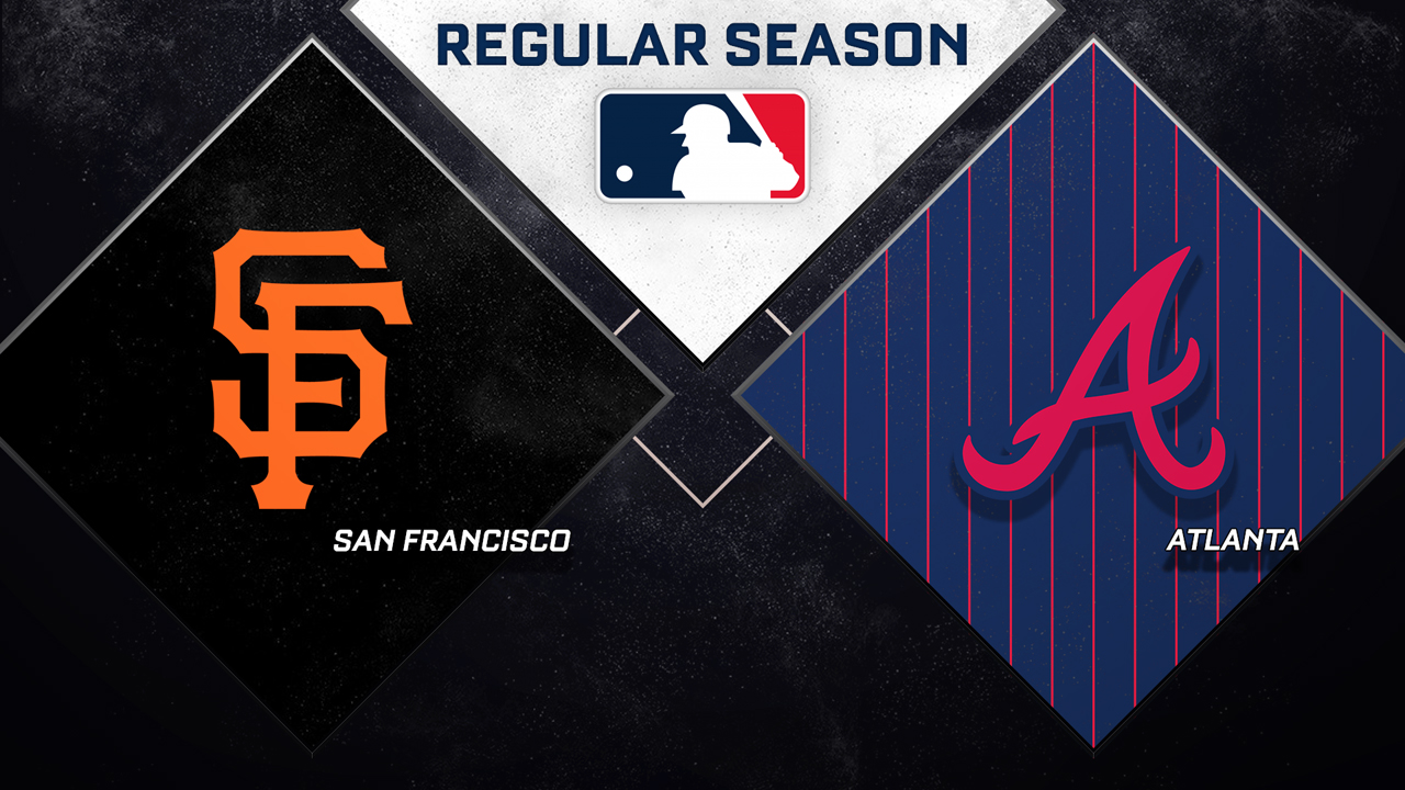 San Francisco Giants vs Atlanta Braves poster