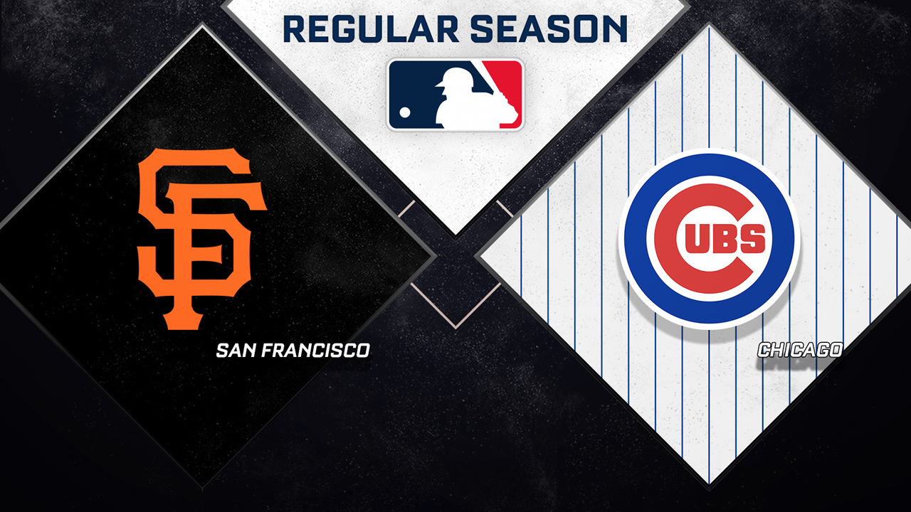 San Francisco Giants vs Chicago Cubs poster