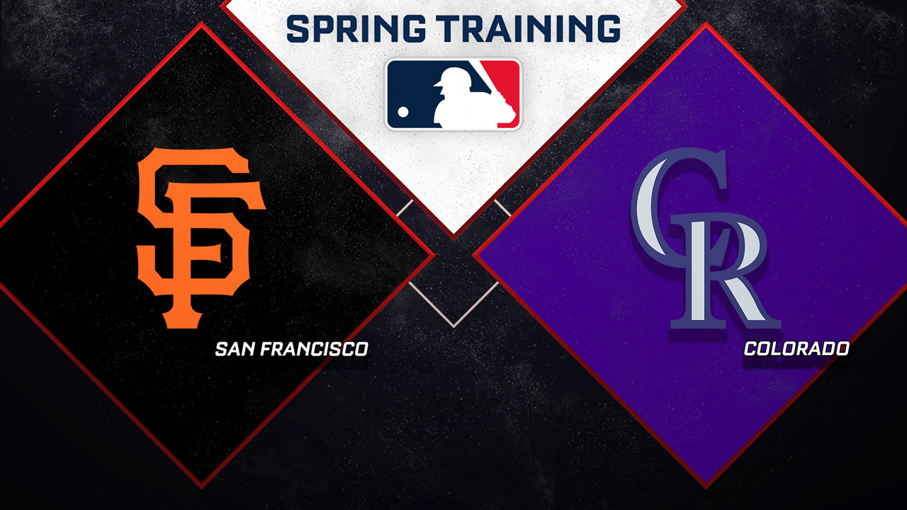 San Francisco Giants vs Colorado Rockies poster