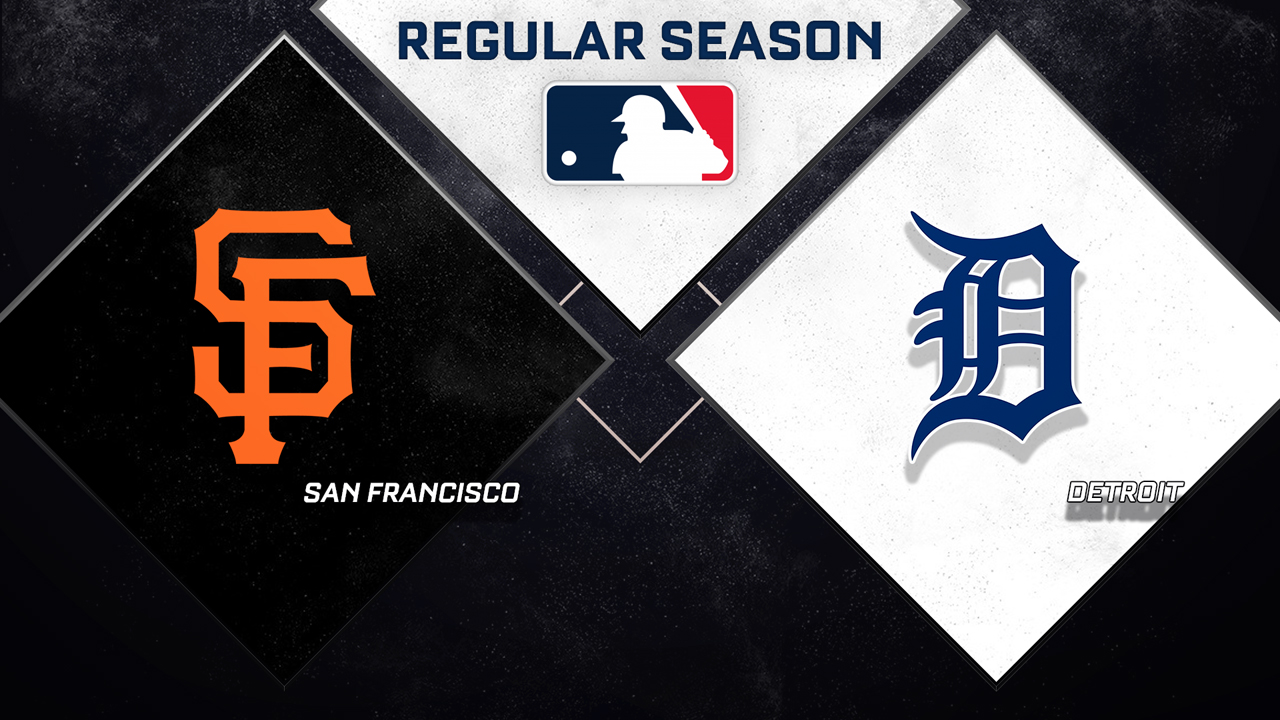 San Francisco Giants vs Detroit Tigers poster