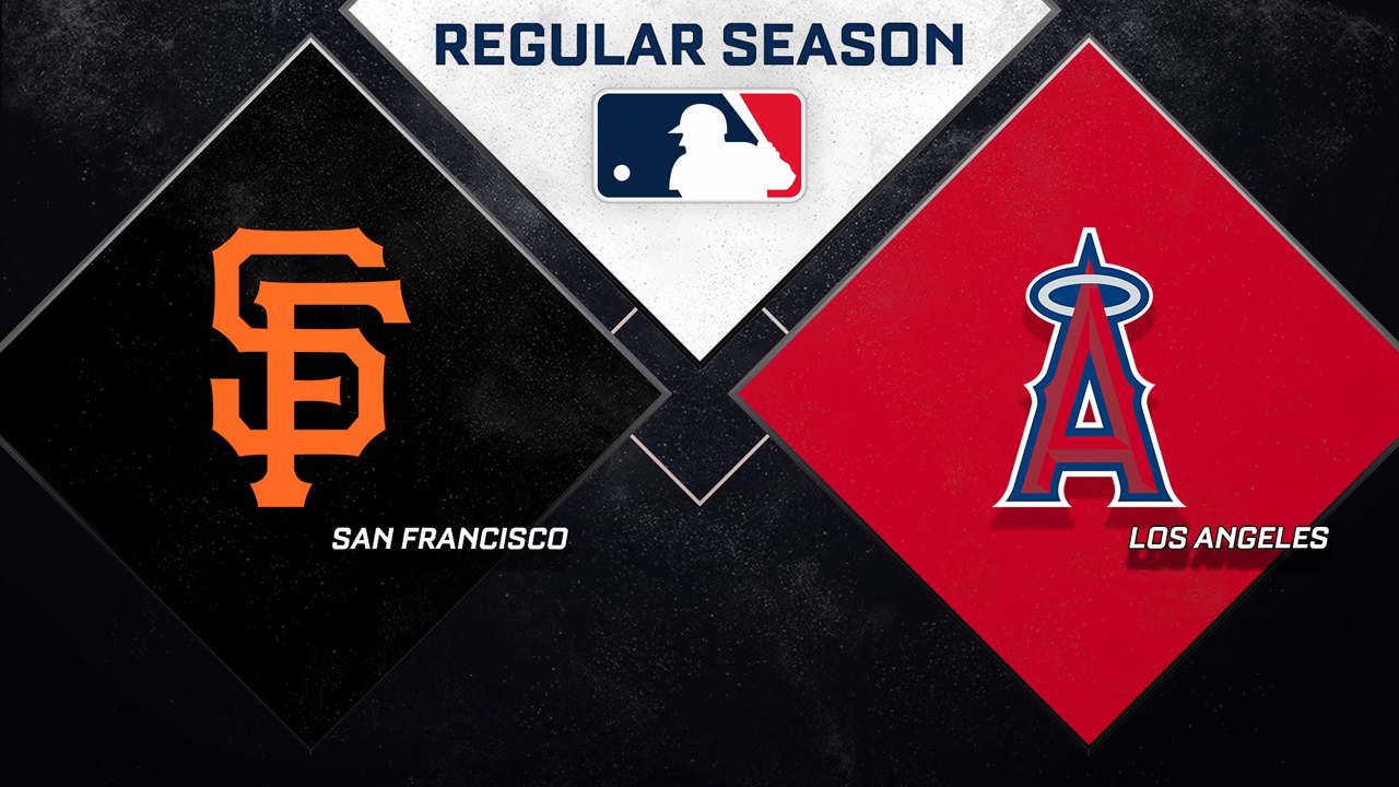 San Francisco Giants vs Los Angeles Angels poster