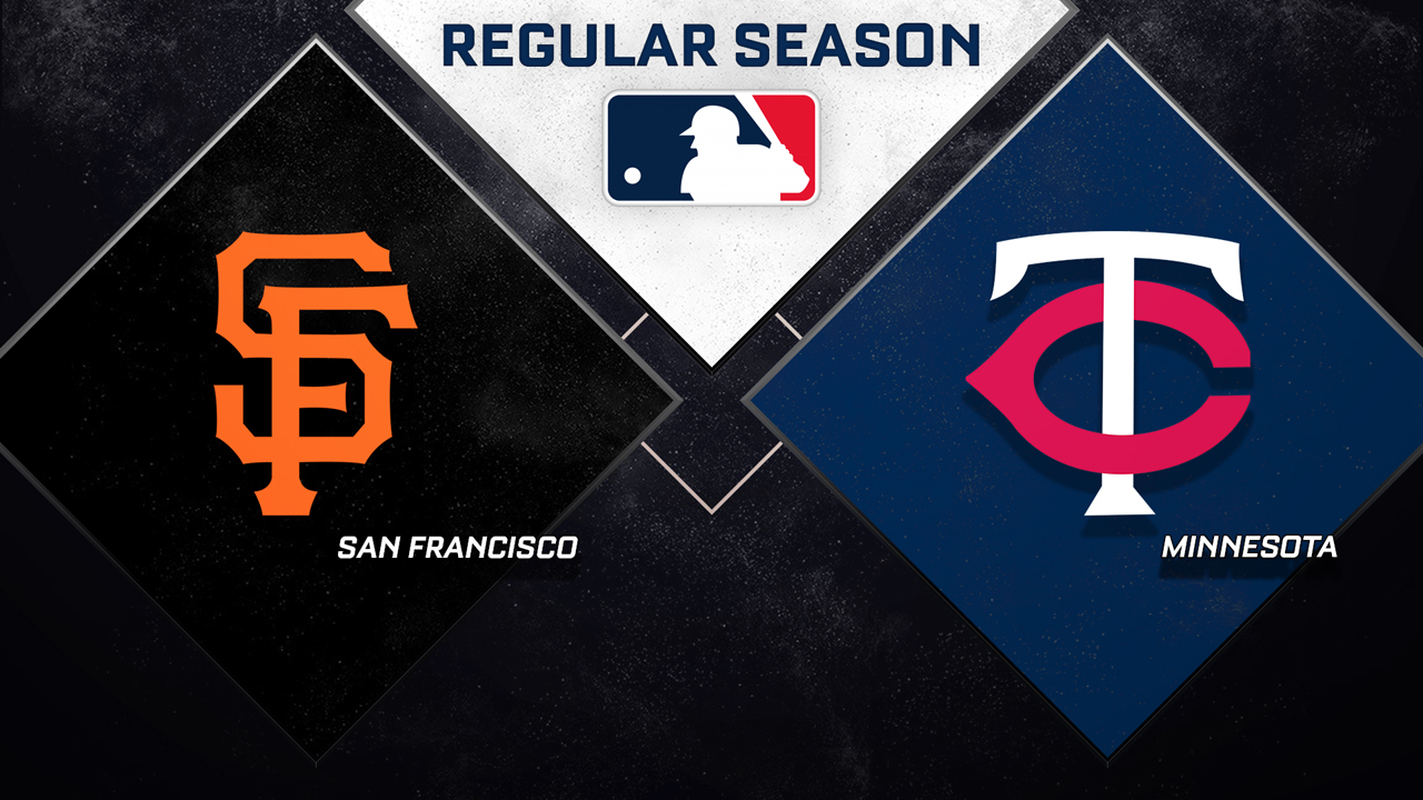 San Francisco Giants vs Minnesota Twins poster