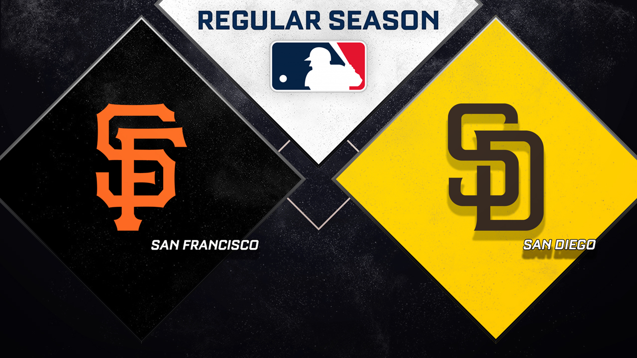 San Francisco Giants vs San Diego Padres poster