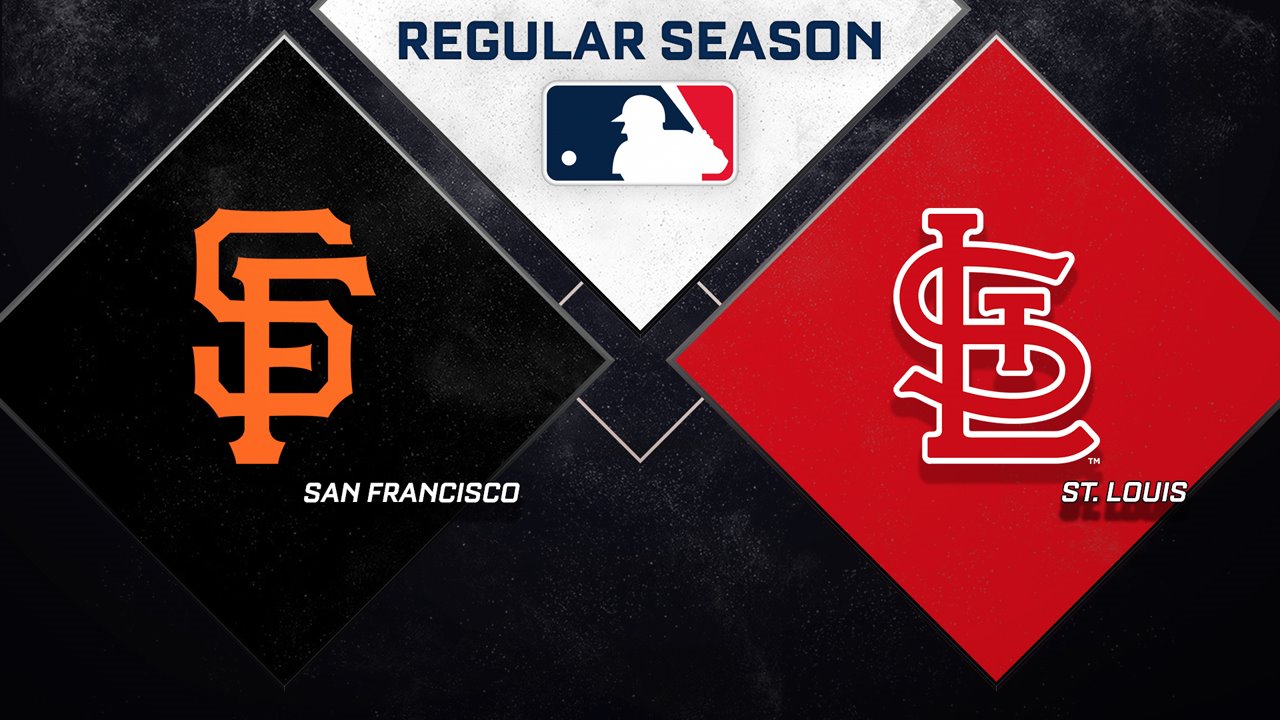 San Francisco Giants vs St. Louis Cardinals poster