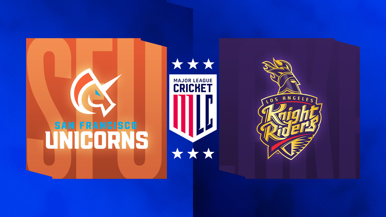 San Francisco Unicorns vs Los Angeles Knight Riders poster