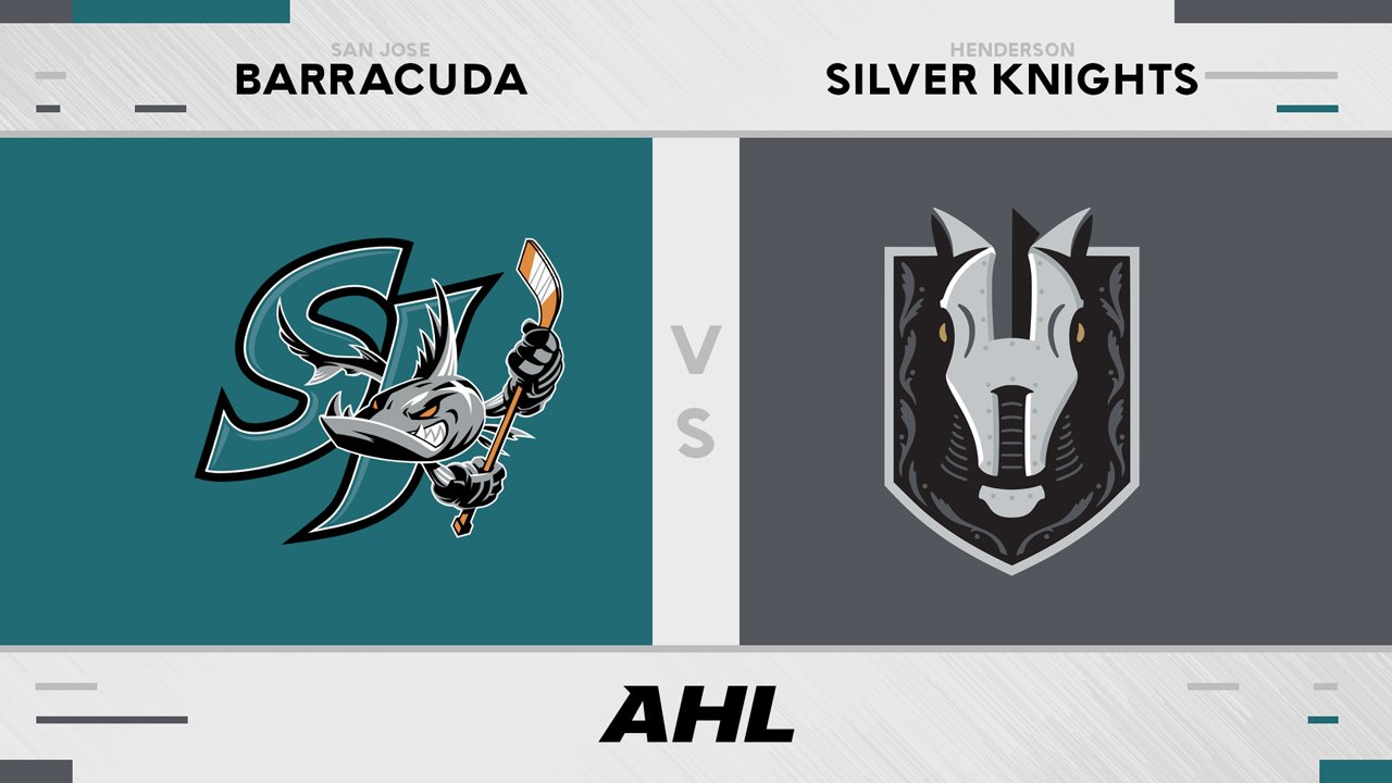 San Jose Barracuda vs Henderson Silver Knights poster