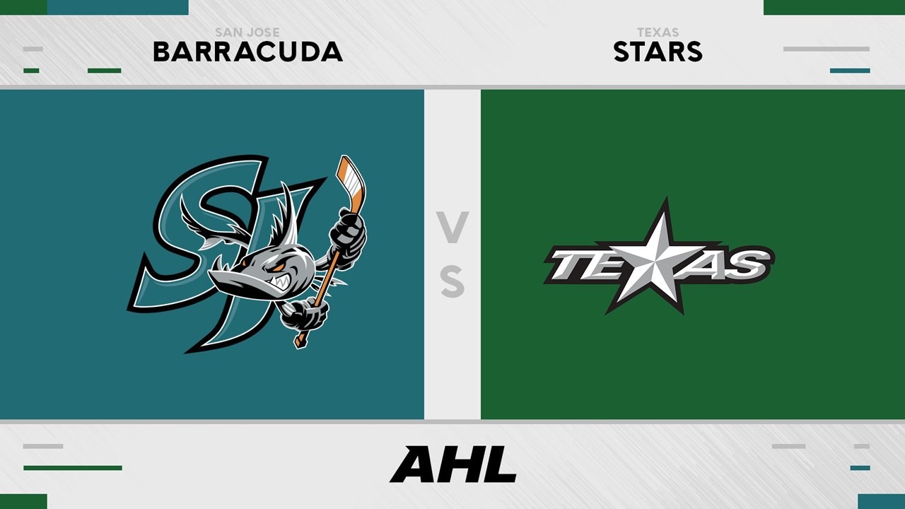 San Jose Barracuda vs Texas Stars poster
