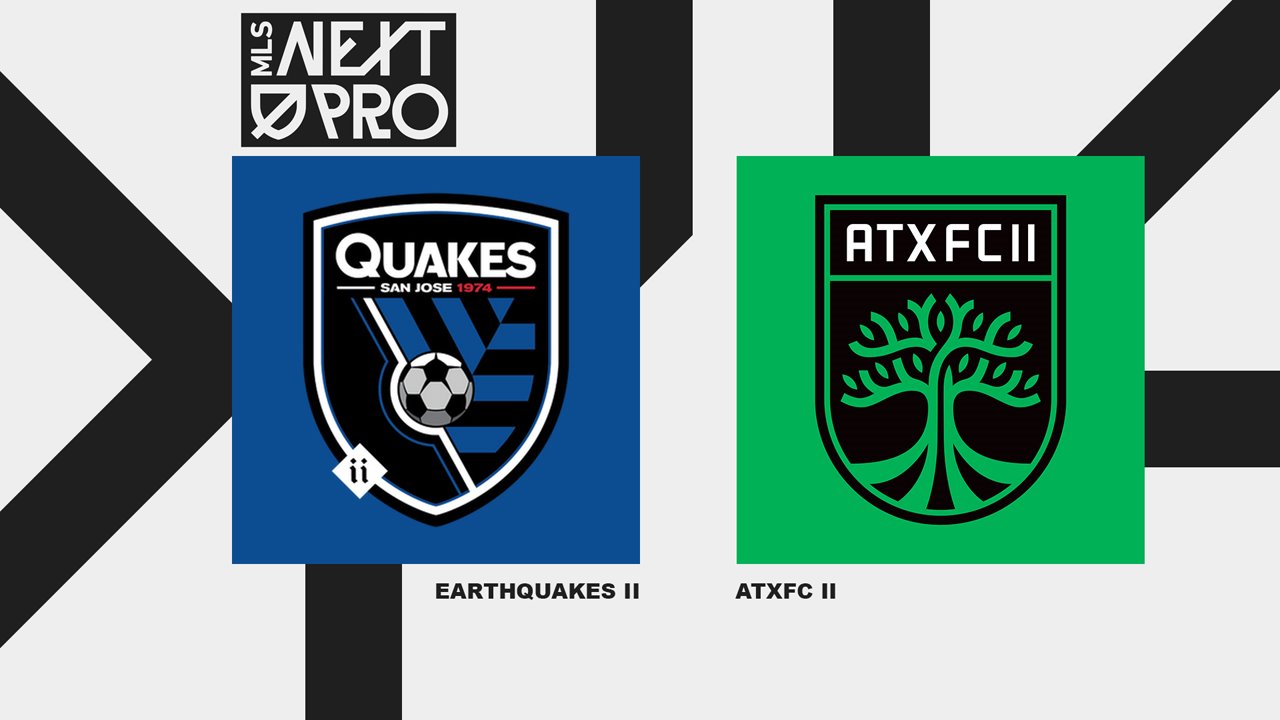 San Jose Earthquakes II vs Austin FC II poster