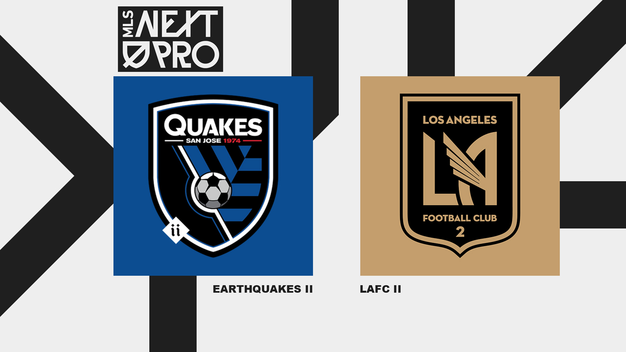 San Jose Earthquakes II vs Los Angeles FC II poster
