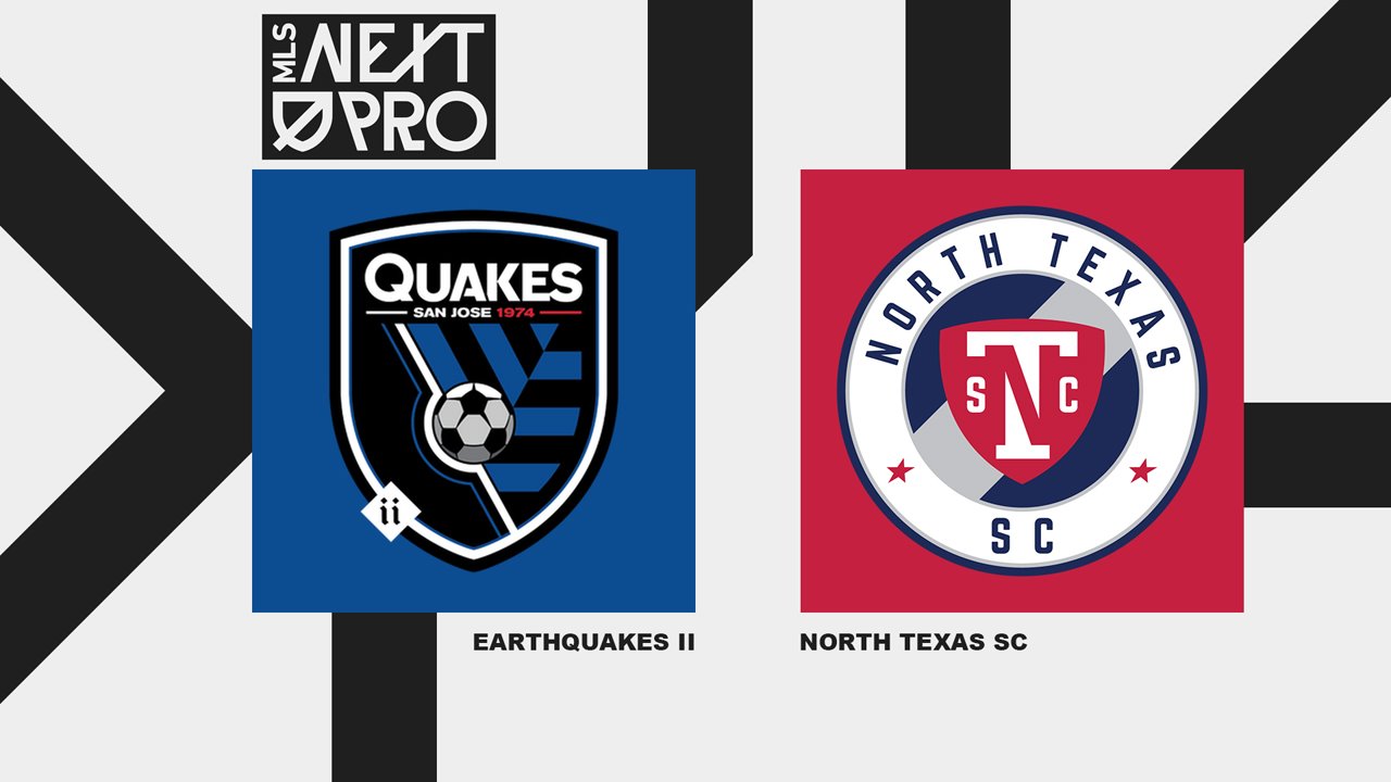San Jose Earthquakes II vs North Texas SC poster